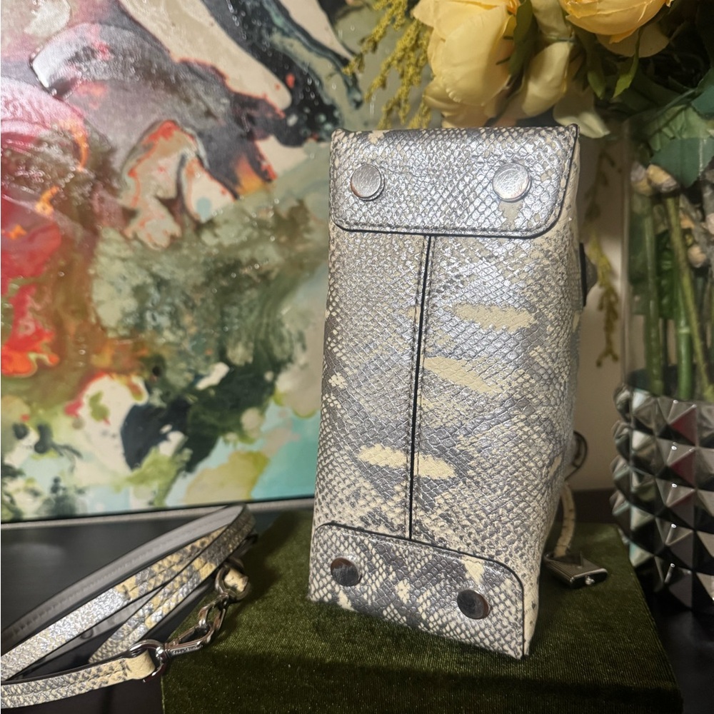 Michael Kors Elegant Snakeskin Crossbody Handbag / NWOT - Picture 9 of 9